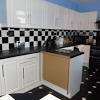 White floor tile kitchen jalendecor co. 1
