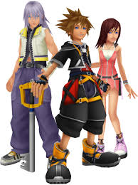 Directed by tetsuya nomura, tai yasue, masaru oka. Download Sora Kairi And Riku The Keyblade Trio Kingdom Hearts 2 Sora Riku Kairi Png Image With No Background Pngkey Com