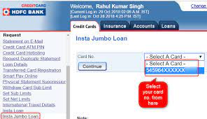 Sep 28, 2020 · your credit health matters. How To Pay Hdfc Credit Card Insta Jumbo Loan Emi Online