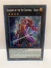 Yu-Gi-Oh Shadow Of The Six Samurai - Shien Super Rare Light Played | eBay