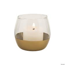 Buy small candle holders and get the best deals at the lowest prices on ebay! Clear Votive Candle Holders With Gold Base Oriental Trading