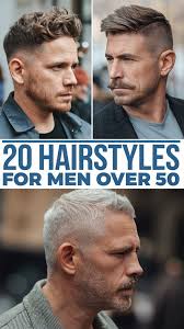 Image result for short hair haircuts men over 50