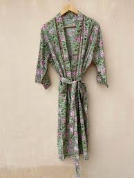 Check spelling or type a new query. Indian Orange Floral Hand Block Print Bath Robe Cotton Robe Kimono Indian Pure Cotton Bath Robe Night Wear Suit Dressing Gown Clothing Dresses Valresa Com