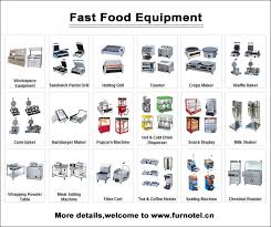 Shipping available anywhere in the usa. List Equipment For Restaurant Home Decor And Interior Design