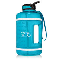 To convert fluid oz to gallons, multiply the fluid oz value by 0.0078125 or divide by 128. Hydromate Half Gallon Motivational Water Bottle With Straw Turquoise