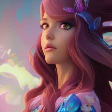 AI Generated Art Winx Club Bloom by karl2db