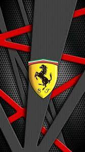 Ferrari Logo Hd Wallpaper For Iphone And Android Phones Ferrari Sign Ferrari Logo Car Iphone Wallpaper
