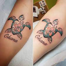 Marilyn On Instagram Matching Sea Turtles Ohana Seaturtles Matchingtattoos Motherdaught Turtle Tattoo Designs Turtle Tattoo Cute Turtle Tattoo