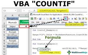 How to use the excel countifs function? Vba Countif Examples How To Use Countif Function In Excel Vba