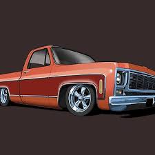 Image result for Orange 1980 Truck