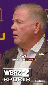 "Much more confident throwing the football.", LSU head coach Brian Kelly