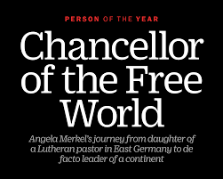 News about angela merkel, including commentary and archival articles published in the new york times. Time Person Of The Year 2015 Angela Merkel
