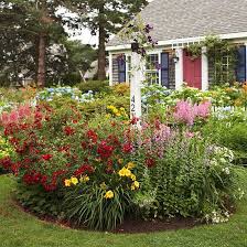 13 Great Red And Yellow Garden Combos Home Landscaping Cottage Garden Garden Yard Ideas