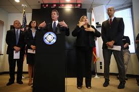 Former sf mayor & 49th lt. Gov Gavin Newsom Announces Statewide Coronavirus Shelter In Place Order For California The San Francisco Examiner