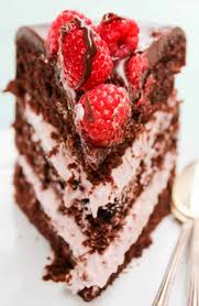 Layered chocolate cake filling ideas. Chocolate Raspberry Layer Cake A Dash Of Sanity