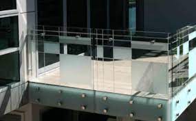 When a glazing pane is set in the base mount profile, dedicated chocks are installed to stabilize the pane in the upright position. Glass Railing For Balcony From Crystaliaglass Best Price