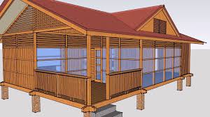 Pembangunan rumah kayu minimalis sederhana memakan waktu yang relatif cepat karena terdapat beberapa pengusaha kontraktor yang menawarkan pembangunan rumah kayu sistem knock down. Animasi 3d Rumah Kayu 6x5 Youtube