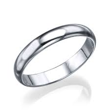 Platinum Men S Wedding Ring 3 6mm Plain Rounded Band Mens Yellow Gold Wedding Bands Mens Gold Wedding Band Mens Wedding Rings Platinum