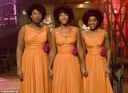 The result is an explosion of passion and power, an anthem to the outsider and a celebration of friendship that hits every note. Dreamgirls 2006 Deena Jones Beyonce Effie White Jennifer Hudson Lorrell Dreamgirls Movie Fifties Fashion Jennifer Hudson