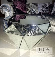 Diamonds Are Foreverour Classic Mirror Coffee Table Is Absolutely Stunning Livingspace Designd Mirrored Coffee Tables Coffee Table Luxury Furniture Stores