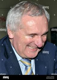 Former Irish Taoiseach Bertie Ahern arrives at The Morgan Hotel