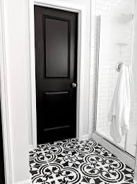 Black And White Interior House Paint How To Paint Doors Like A Professional Without Taking Them Off The Hinges Painted Interior Doors Black Interior Doors Interior Door Styles