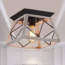 Check spelling or type a new query. Buy Q S Rustic Farmhouse Ceiling Light Fixture Flush Mount Vintage Ceiling Lights White Ceiling Lights For Hallway Entryway Kitchen Dining Room Bedroom Wrought Iron Oak White And Orb Finish 1 Light E26 Online In Indonesia B08d9rrn3q