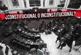 1, dated 21 august 1995. Disolucion Del Congreso Constitucional O Inconstitucional El Montonero