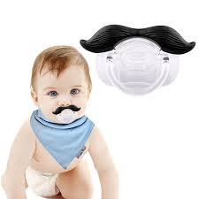 Funny Baby Pacifier Dummy Nipple Teethers Novelty Toddler Mustache Pacifier Infant Baby Christmas Gift Teeth Soothers Buy At The Price Of 0 88 In Aliexpress Com Imall Com