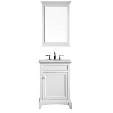 Save 12% more at checkout. Eviva Evvn709 24wh Elite Stamford 24 Inch White Solid Wood Bathroom Vanity Set With Double Og White Carrera Marble