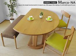 Joystyle Interior Rakuten Global Market The Oak Wood Oak Solid Wood Oak Natural Wood Width 135 Cm Width Circle Dining Table Dining Table Round Kitchen Table
