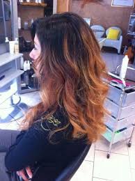 16 di 40shatush capelli corti riflessi ramati. Onde Shatush Rame Castane Capelli Ramati Tagli Corti