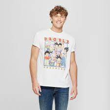 The official dragon ball z anime website from funimation Men S Dragon Ball Z Short Sleeve Graphic T Shirt White Target