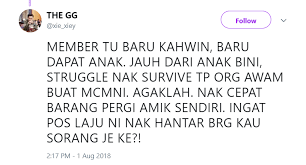 Bungkusan yang dihantar melalui perkhidmatan pos laju rosak dan berada dalam keadaan yang tidak memuaskan? Barang Lambat Sampai 2 Hari Posmen Ditampar Pelanggan Hingga Luka Dan Patah Cermin Mata