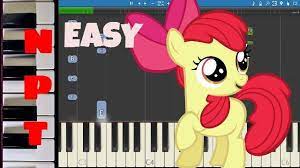 Out On My Own Piano Tutorial How To Play My Little Pony Mlp Fim Instrumental Piano Tutorial Piano Tutorials My Little Pony