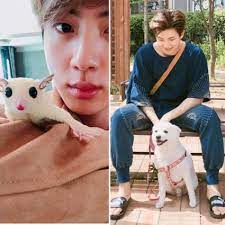 A pet dog named ddosun, unfortunately the dog passed away during his childhood years and hasn't had another dog since. Bts Members Love Their Pets And Post Cute Dog Photos To Instagram Just Like Us From V S Yeontan And Jungkook S Gureum To Jimin S Ddosun These Are All The K Pop Boy Group S