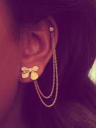 Http Www Tumblr Com Tagged Ear Piercing Really Cute Ear Chain Cute Ear Piercings Ear