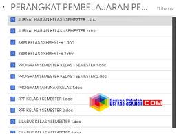 Jurnal guru dimaksudkan untuk menjadikan catatan khusus. Perangkat Pembelajaran Pjok Kelas 1 Kurikulum 2013 Berkas Sekolah