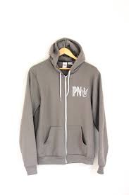 Sale Pnw American Apparel Flex Fleece Zip Up Hoodie