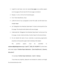 It will include a clear statement explaining why the position is required, essential background of the problem or the subject in terms of mcb camlej interest, and rationale for the recommended position. Position Paper Guide Pages 1 2 Flip Pdf Download Fliphtml5
