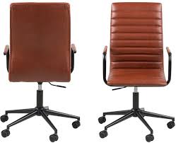 The hardwood chair frames are first polished to any chosen wood shade. Wenslow Desk Chair Office Chairs