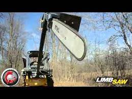36 to 84 working widths hydraulic drives are protected and isolated to provide maximum performance and reliability deliver up to 9,370 lbs of dynamic. Spartan Equipment Skid Steer Limb Saw Attachment Skid Steer Tractor Idea Skid Steer Attachments
