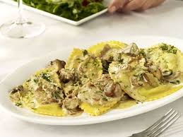 Mushroom Ravioli Porcini Stuffed Caramelized Onions Marsala Cream Sauce Favorite Recipes Mushroom Ravioli Pasta Recipes Food