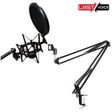 nb40 masa mikrofon standi sehpa sh 101 pop filtre ve shock mount set masa