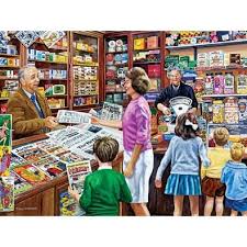 Bits And Pieces Jigsaw Puzzles Uk 1960 S News Agent S Shop 300 Large Piece Jigsaw Puzzle Bits And Pieces Larger Piece Jigsaw Puzzles Jigsaw Puzzles Large Puzzle Pieces