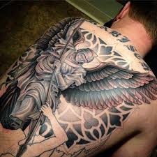 (14.63 km) the canyon villa. 155 Saint Michael Tattoos Everything You Need To Learn With Meanings Wild Tattoo Art