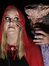 Faces and costumes from Rocheport's Monster Mash