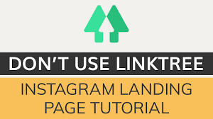 Linktree is a smart service people use to create awesome instagram link in bio multilink landing pages. Don T Use Linktree Instagram Landing Page Tutorial Youtube