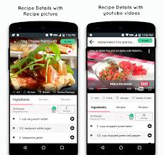 Food Recipe Android App With Add Recipe By Chef Recipe Images Recipe Details Search Recipes By Ingredients