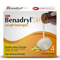 Benadryl Dr Cough Lozenges Benadryl